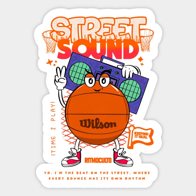 Street Sound Sticker by Ritmoculto